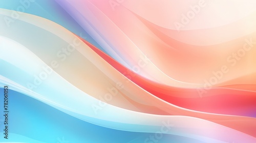 Abstract Light Background Wallpaper Colorful Gradient Blurry Soft Smooth Pastel colors Motion design graphic layout web and mobile bright shine glowing