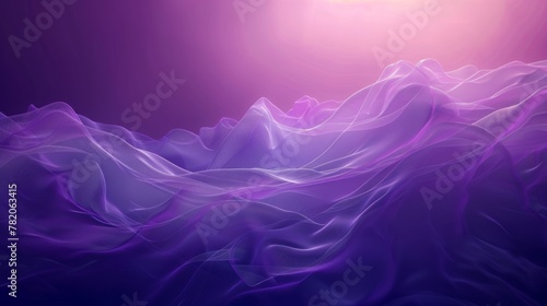 3D Minimalist Abstract Combine of Purple-Pink Colors Foggy Wind Background Ambiance AI Image