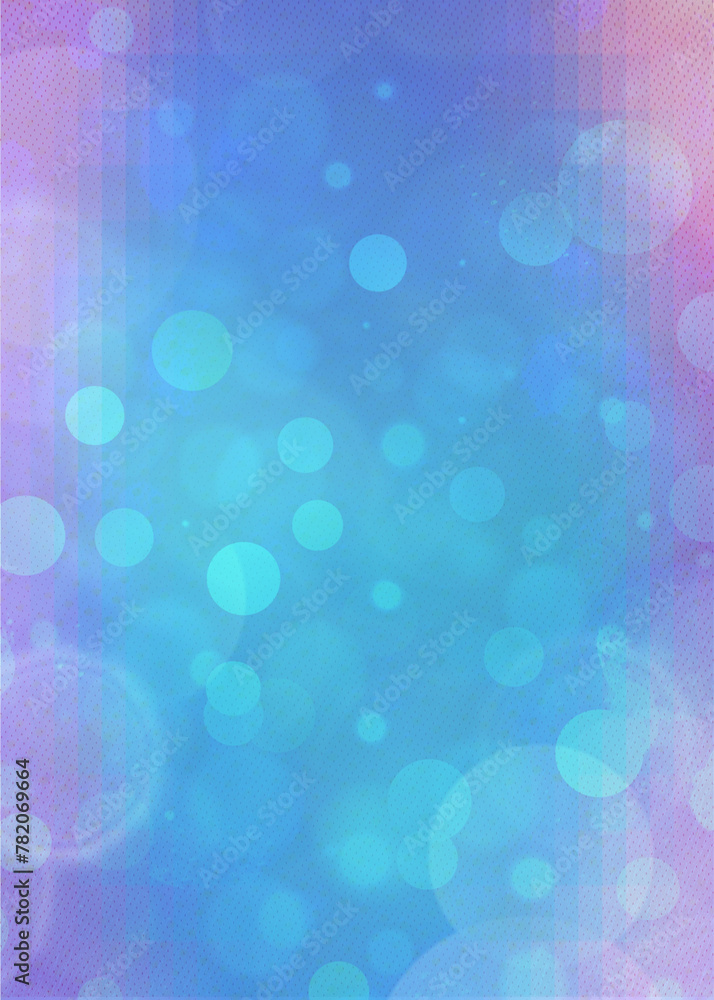 Blue bokeh vertical background for Banner, Poster, ad, celebration, event and various design works Blue bokeh vertical background for Banner, Poster, ad, celebration, event and various design works