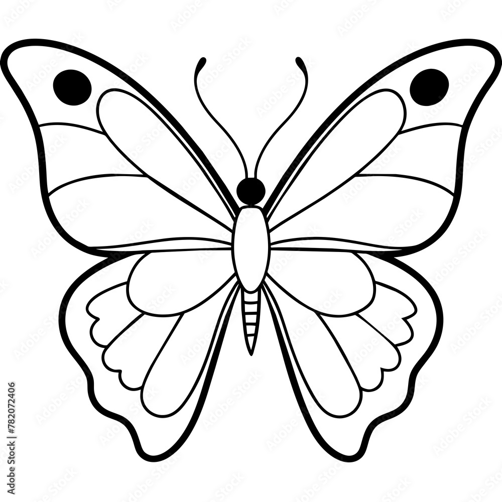 Butterfly vector illustration.
Butterfly vector illustration.