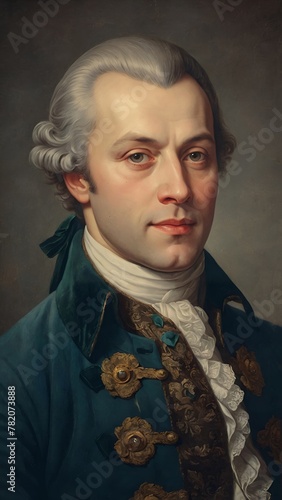 Portrait of Immanuel Kant  photo