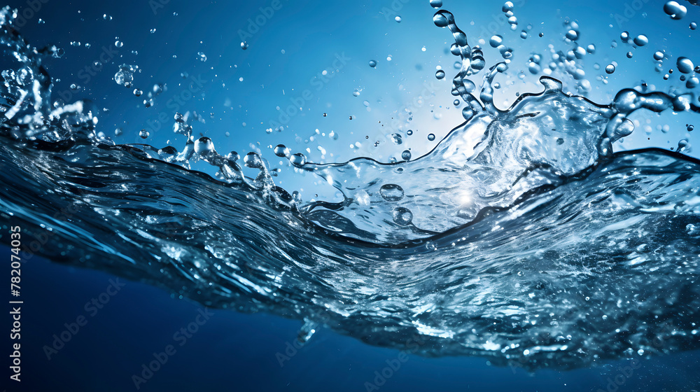 Digital blue splashing water abstract graphics poster web page PPT background Digital blue splashing water abstract graphics poster web page PPT background