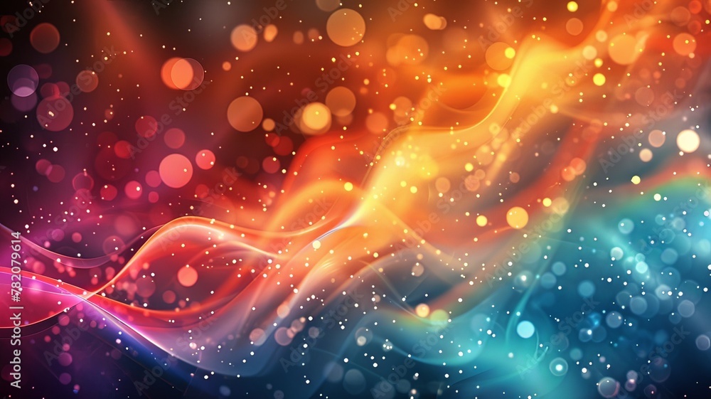 A colorful, swirling pattern of light and dark colors with a lot of small dots A colorful, swirling pattern of light and dark colors with a lot of small dots