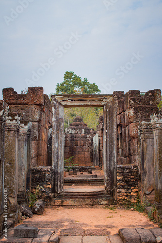 The beautiful ruin Pre Rup temple in Siem Reap, Cambodia photo