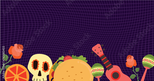 Cinco de mayo background banner vector illustration