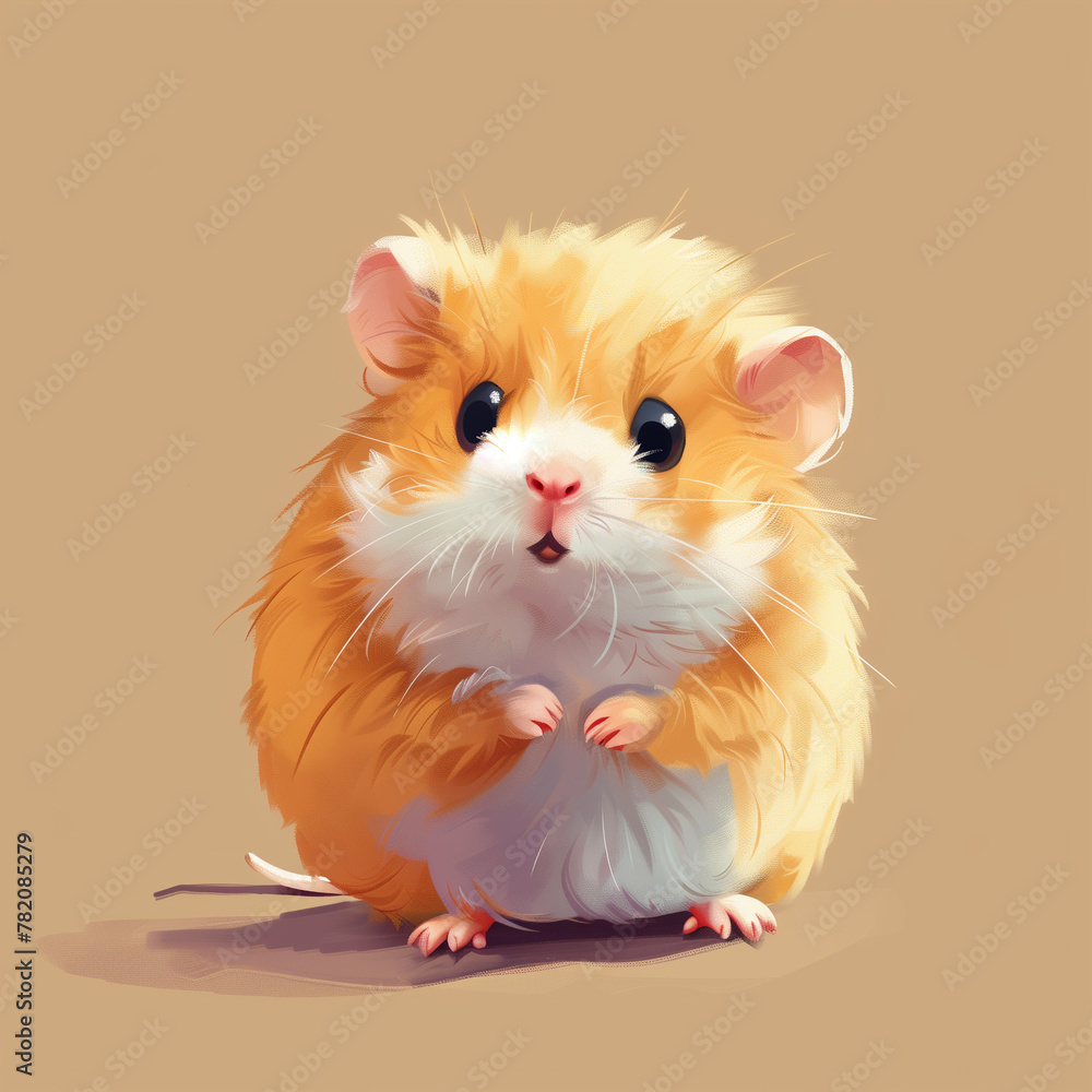 Hamster illustration Hamster illustration