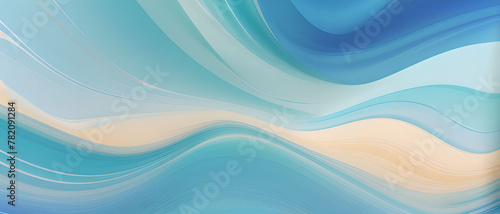 blue wave background