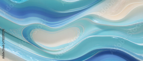 blue wave background