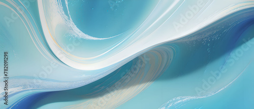 blue wave background