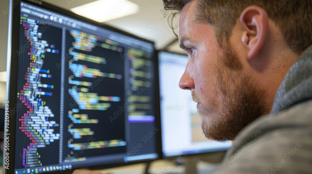 A master of code, navigating through lines with precision, crafting digital worlds with keystrokes, a software sorcerer conjuring programs into existence.
A master of code, navigating through lines with precision, crafting digital worlds with keystrokes, a software sorcerer conjuring programs into existence.