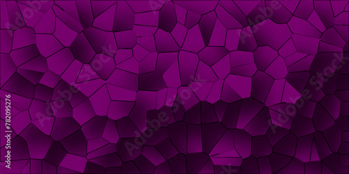 3D abstract seamless papercut broken glass quartz vector background.Geometric tiles pattern.Stained mosaic broken tils vintage vector background.  