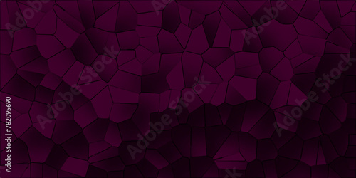 3D abstract seamless papercut broken glass quartz vector background.Geometric tiles pattern.Stained mosaic broken tils vintage vector background.  