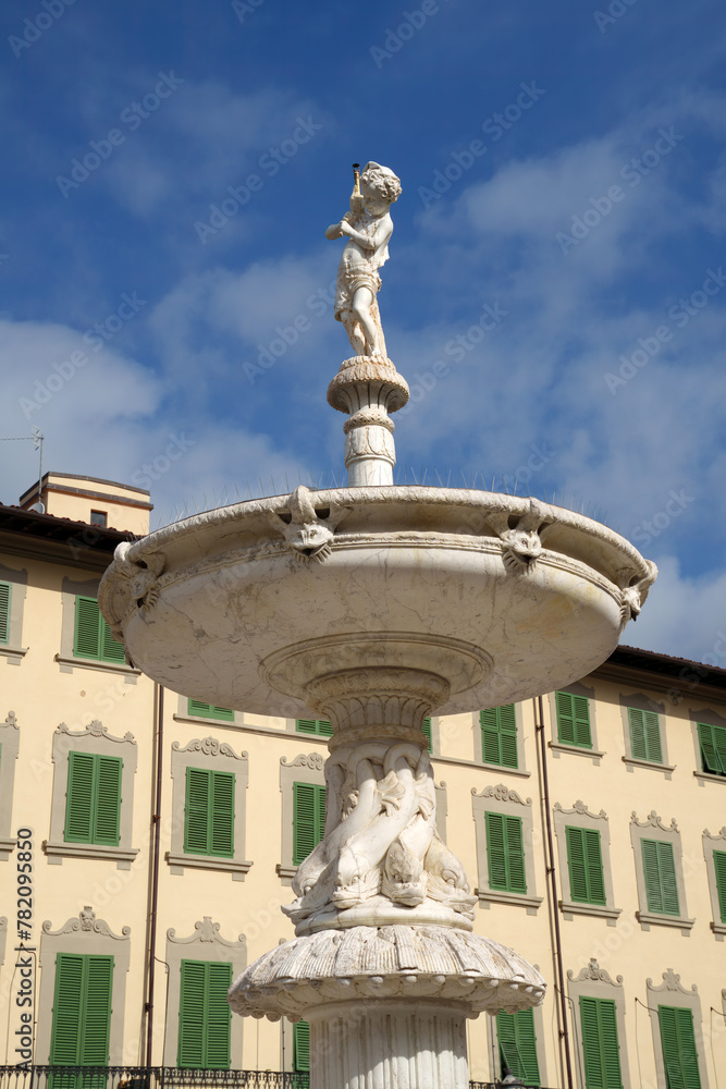 Fototapeta premium Prato, historic city of Tuscany, Italy