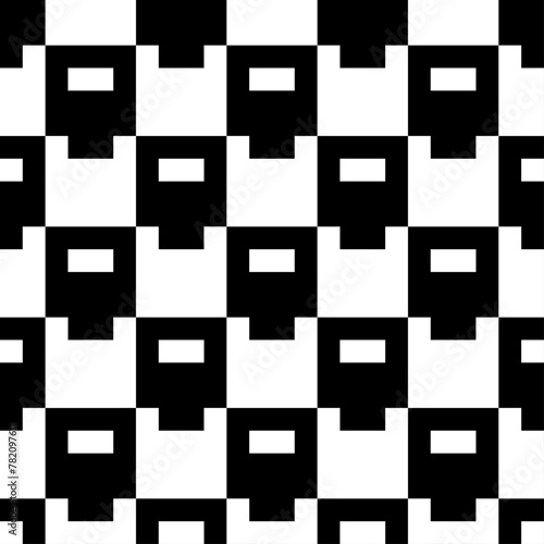 Seamless pattern. Shapes ornament. Tiles wallpaper. Ethnic motif. Polygons backdrop. Geometric background. Digital paper, textile print, abstract. Figures, quadrangles illustration. Vector artwork.