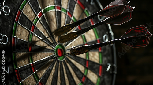 Darts sport, wallpaper, Illustration of a target from the sport of precision