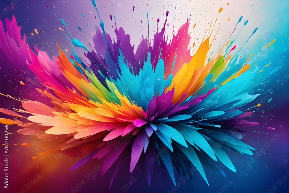 Fototapeta premium multicolours abstract background
