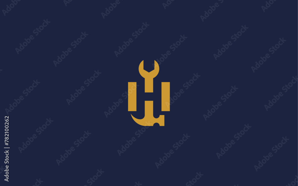 letter h with repair logo icon design Vector design template inspiration letter h with repair logo icon design Vector design template inspiration