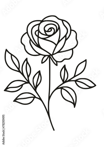 Rose Svg   Flower svg   Floral svg   Rose clipart   Cricut Svg Files   Rose png   Roses   Love SVG   tattoo svg   rose vector svg   svg