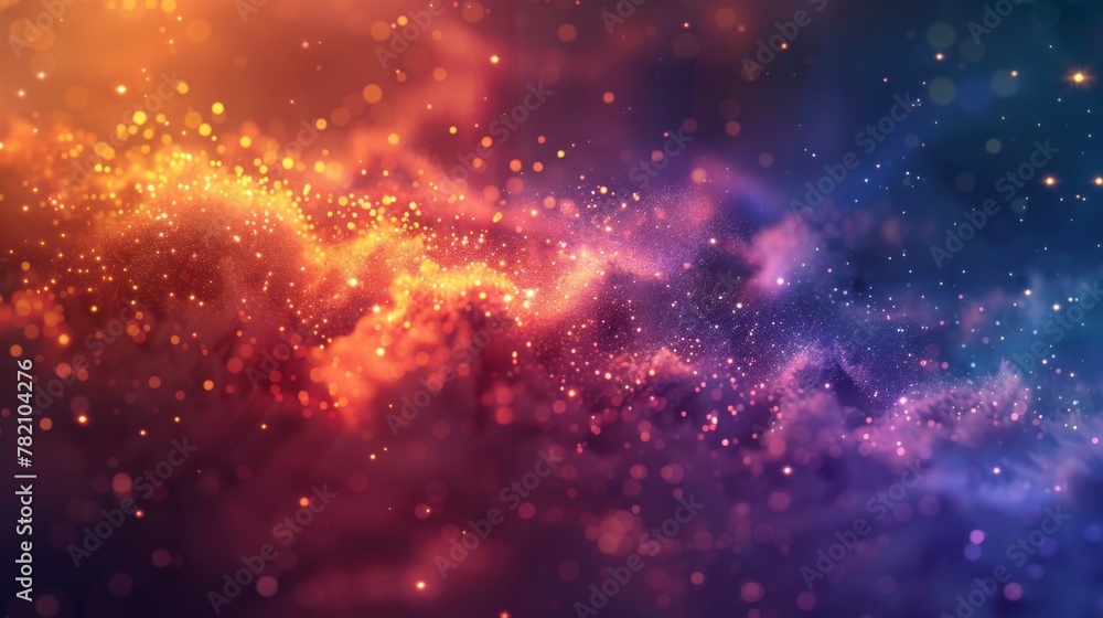 Fototapeta premium space and stars abstract