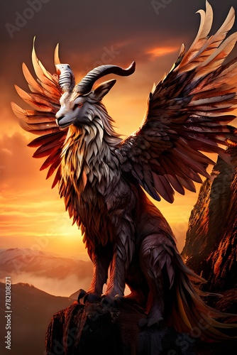 mythological creature chimeric hybrid of various animals