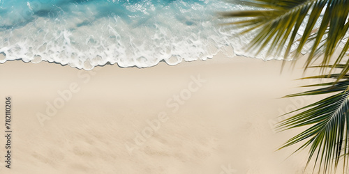 Sunny Sand Beach with Clear Water © adam