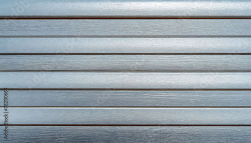 Wallpaper Mural Close-up of weathered, Silver-painted wooden planks aligned horizontally. Torontodigital.ca