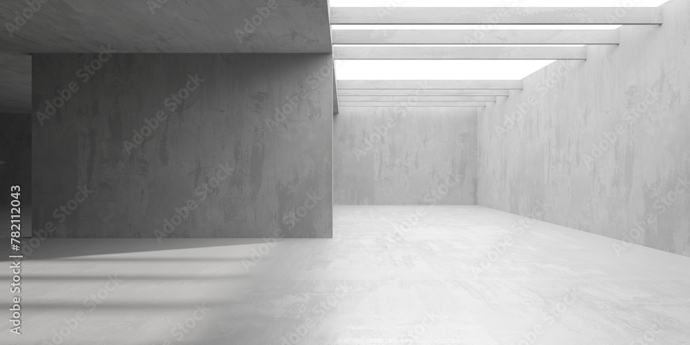 Grungy room with concrete walls. Old stone interior Grungy room with concrete walls. Old stone interior