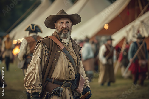 Historical reenactors incorporate role-playing elements to educate and entertain