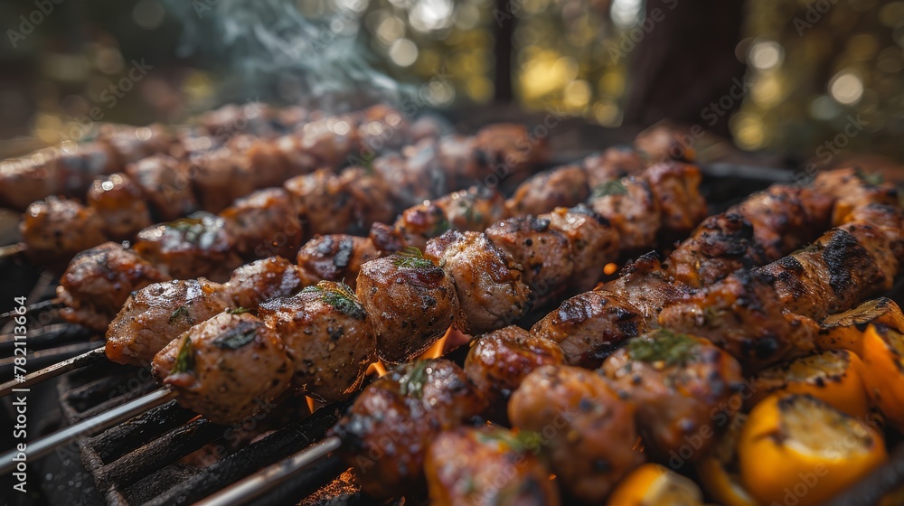  kebab party in the forest