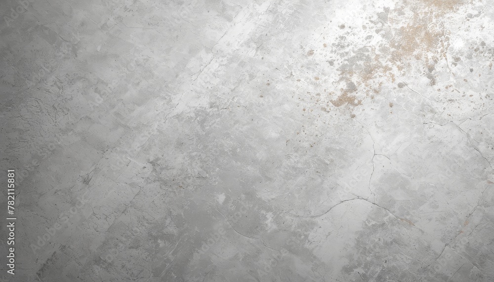 Fototapeta premium White background on cement floor texture - concrete texture - old vintage grunge texture