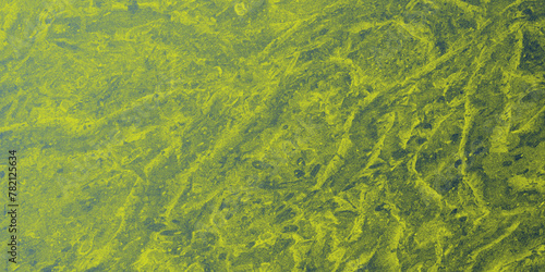 panoramic green and yellow background wallpaper from marble stone texture for design 