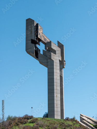 Samara Flag Monument in Stara Zagora, Bulgaria - Portrait shot 2 © Amine