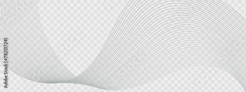 Technology abstract lines on white background. Abstract white blend digital technology flowing wave lines background. wavy pattern, stylish line art and web background design