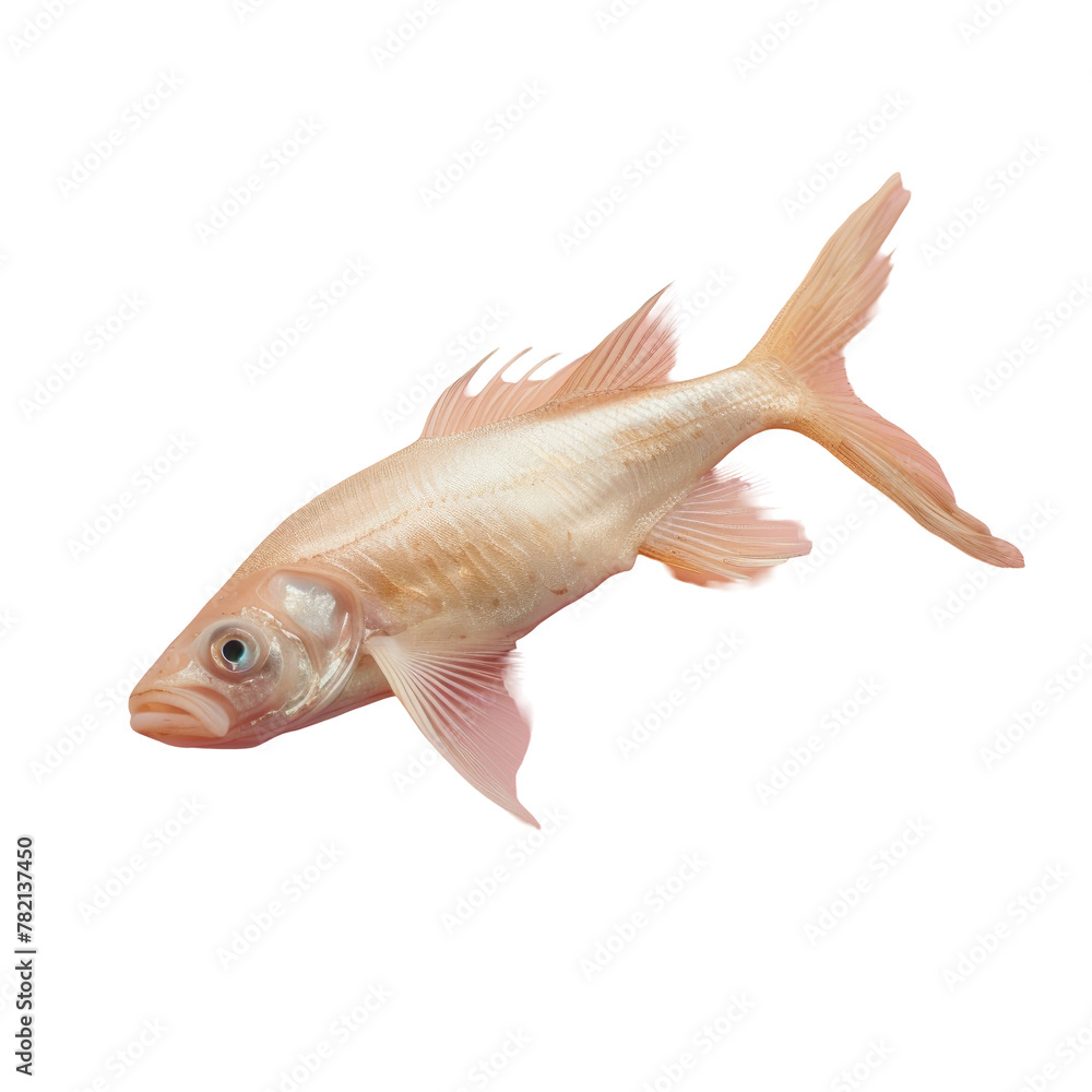 Obraz premium A fish swimming in water