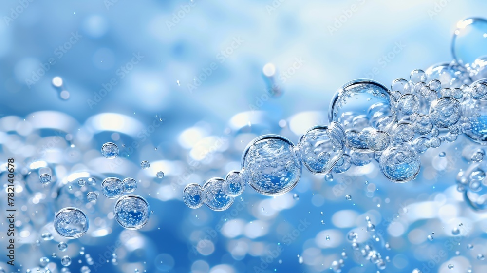 A transparent aqua background with randomly moving fizzing moisture drops, realistic 3D modern image, soda bubbles, champagne, water or oxygen fizz, carbonated drink or underwater abstract A transparent aqua background with randomly moving fizzing moisture drops, realistic 3D modern image, soda bubbles, champagne, water or oxygen fizz, carbonated drink or underwater abstract