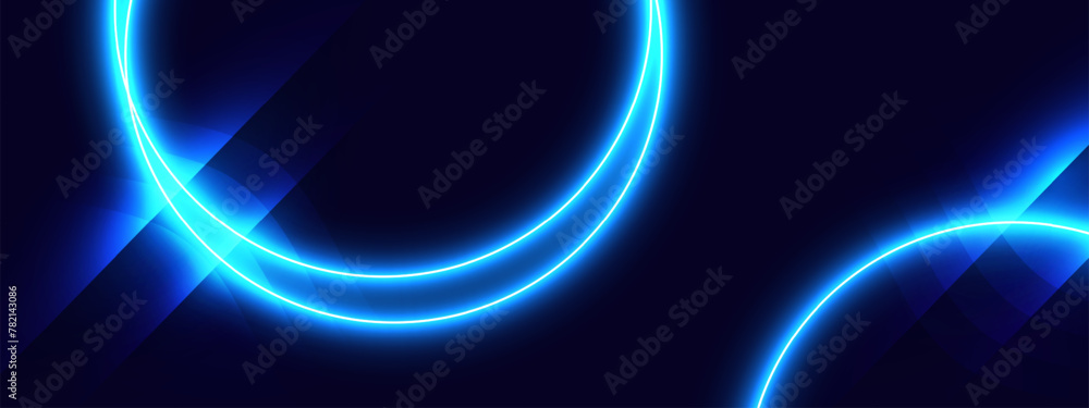 Blue technology background with motion neon light effect.Vector illustration
Blue technology background with motion neon light effect.Vector illustration