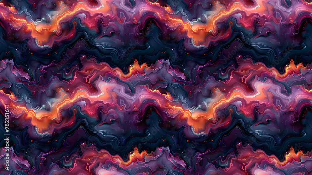 Abstract patterns with a sense of depth and three-dimensionality, psychedelic art, interior decor Abstract patterns with a sense of depth and three-dimensionality, psychedelic art, interior decor