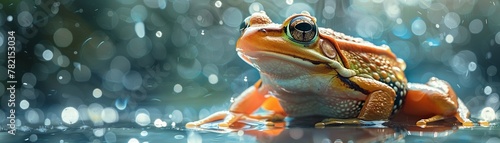 Sketches of frogs, capturing the charm of amphibian life photo