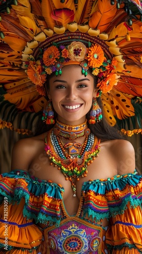 Venezuela ladies in vibrant attire, the dance of colors and culture