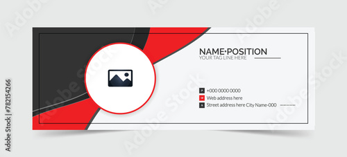 Personal email signature template 