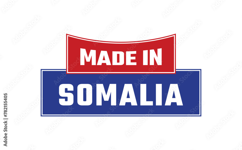 Fototapeta premium Made In Somalia Seal Vector