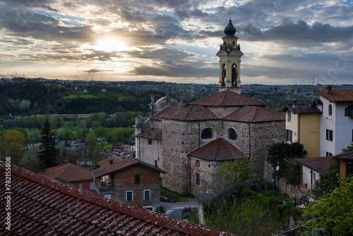 Foto scattata nelle vie del centro storico di Silvano d'Orba.