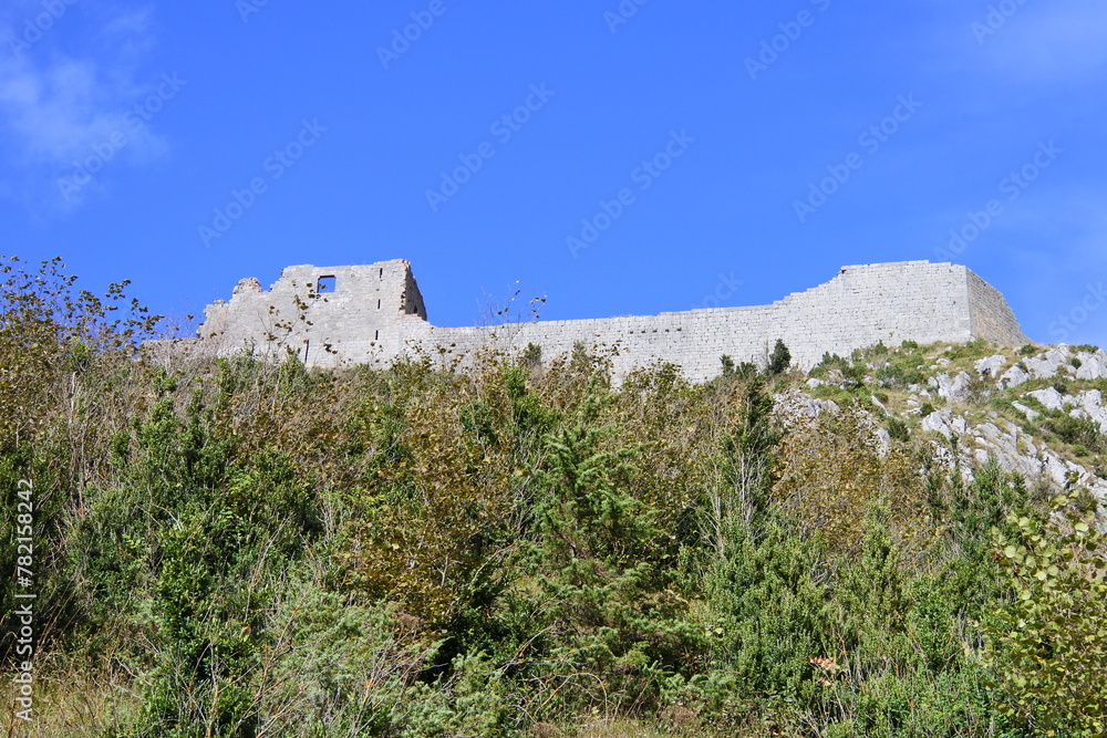 Die Ruine der Burg Montségur