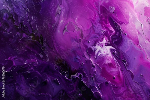 Abstract Fluid Art: Mesmerizing Swirls of Color in Motion