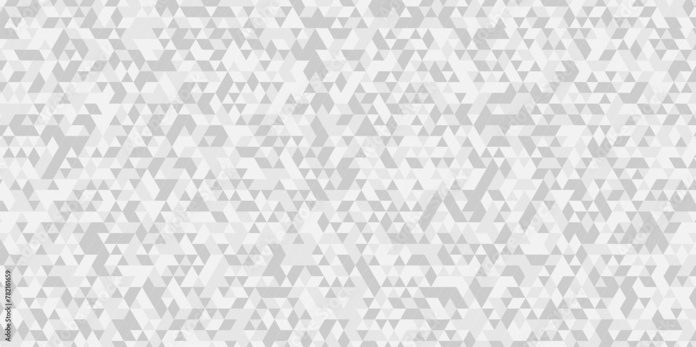 	
Abstract digital grid light pattern white Polygon Mosaic triangle Background, business and corporate background. Vector geometric seamless technology gray and white transparent triangle background.