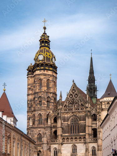 St. Elizabeth's Cathedral is the largest church in Slovakia. It is located in the center of the square in Košice.