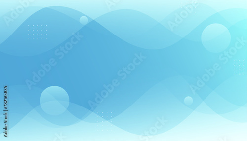 Blue gradient background ,wave effect style ,background for design as banner, ads, and presentation concept. Vector eps 10
