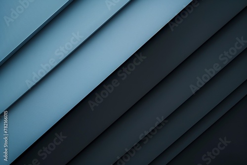 Blue and black abstract background with diagonal stripes