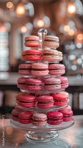 stack of macarons