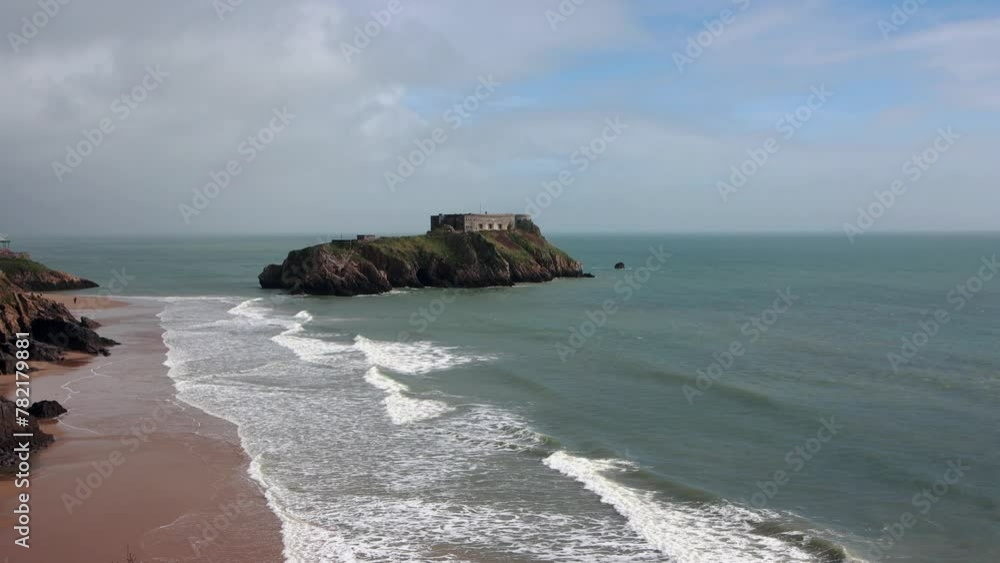 Saint Catherine's Island And Fortress, Tenby, Wales Saint Catherine's Island And Fortress, Tenby, Wales